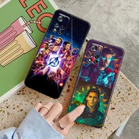 marvel the avengers iron man phone case for xiaomi 11t pro redmi note 10 9 pro 5g 9s 10s poco f3 x3 m3 gt pro x3 nfc coque back