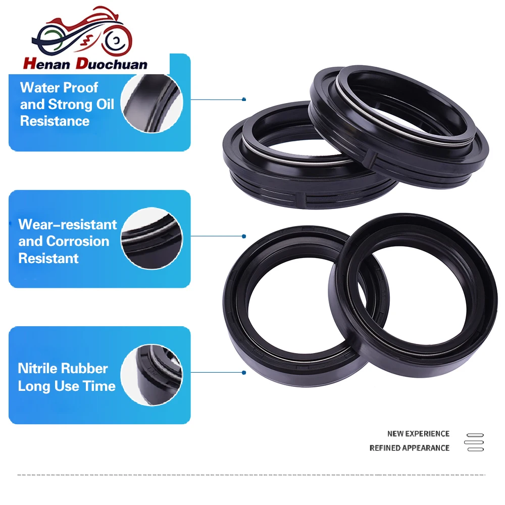 

37x49x11 Motorcycle Rubber Front Shock Fork Oil Seal 37x49 Dust Cover Lip 37*49*11 37 49 11 Suspension Oil Dust Seal