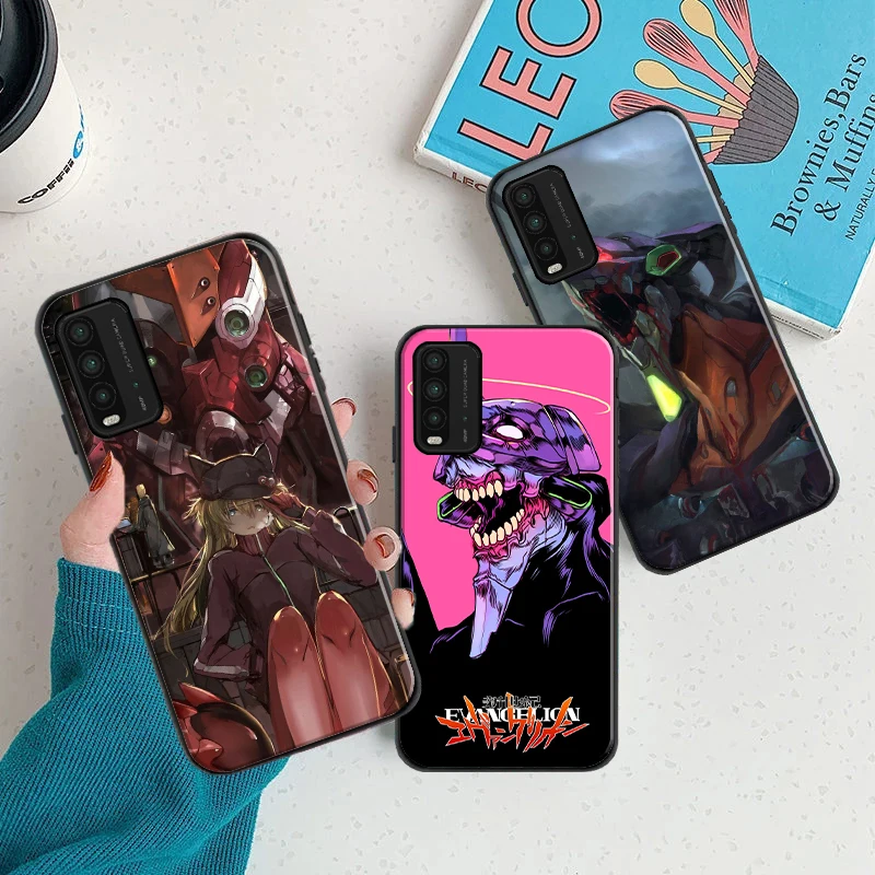 

Genesis Evangelion Anime Phone Case For Xiaomi Redmi Note 9 10 Pro MAX 5G 9T 9 9i 9AT 9A 9C Funda Back Cover Carcasa