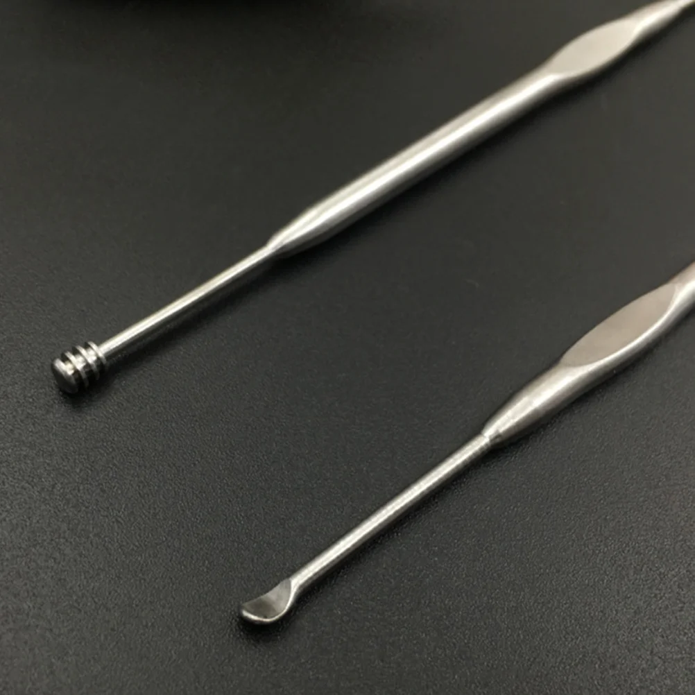 Спиральный инструмент для удаления ушной серы из нержавеющей стали кюретка