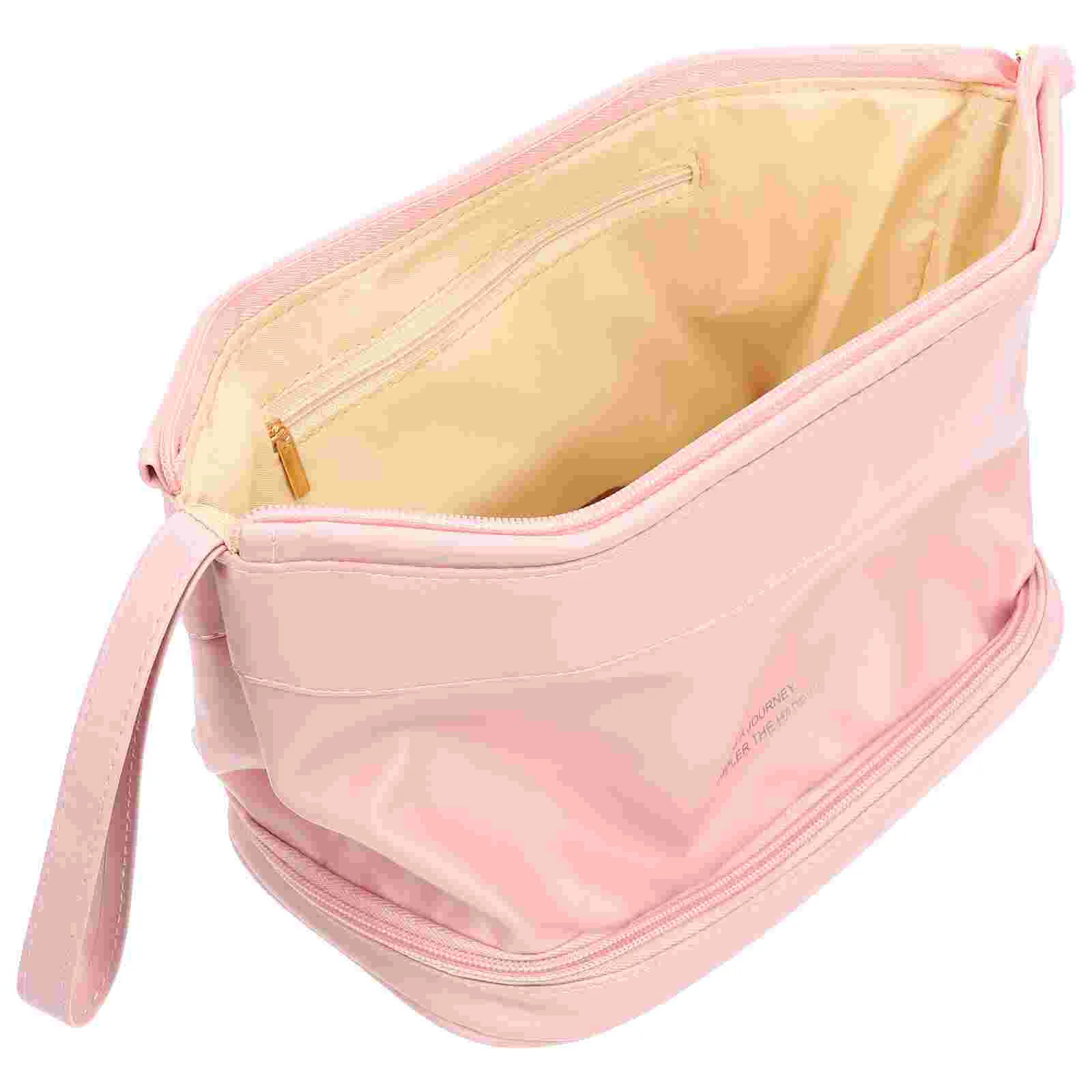 

Zipper Toiletry Multi-purpose Vanity Makeup Organizer Makeup Pouch