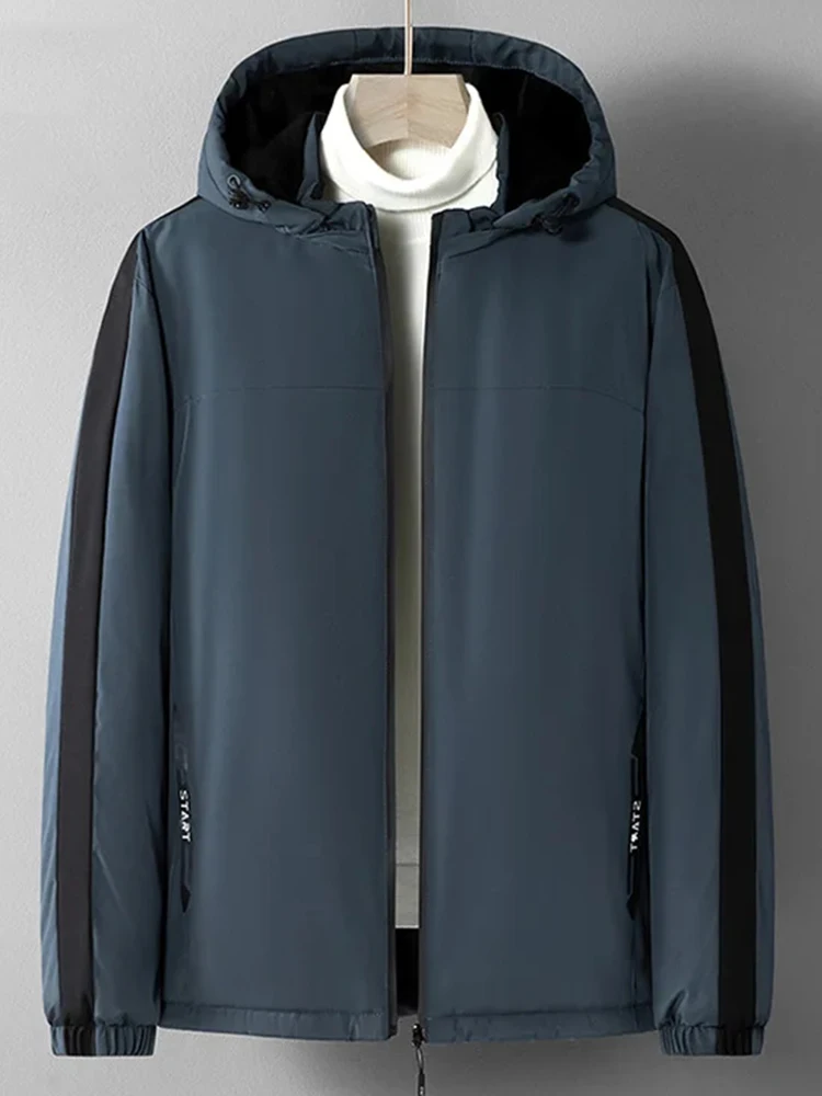 Мужская Флисовая Куртка удобное шерстяное толстое пальто для отдыха на осень и