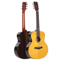 folk six string acoustic guitar left handed knob beginner professional guitars pick wood veneer 36 inches guitarra acoustics