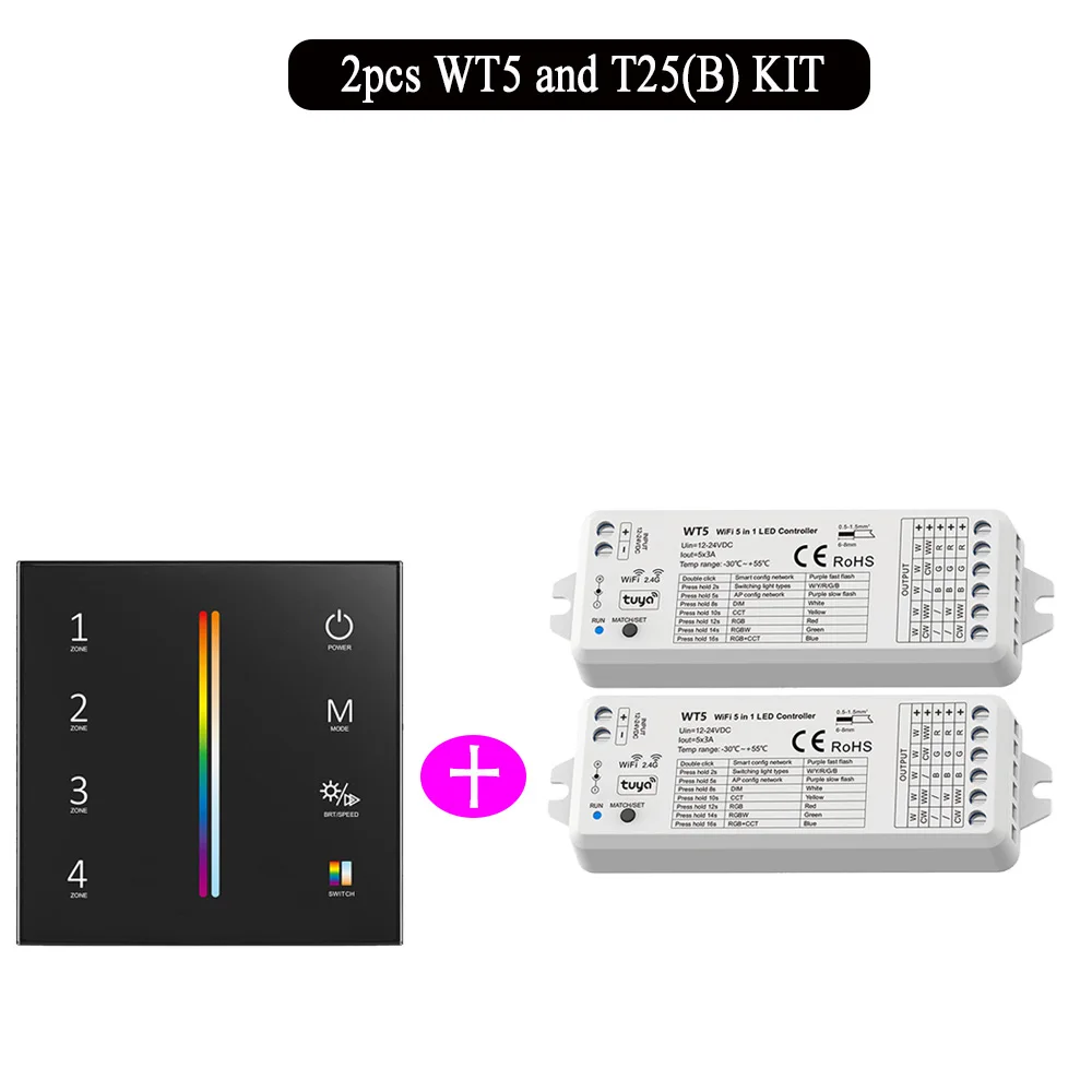 

CENFAYA Умный контроллер для светодиодной ленты WT5