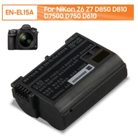 original camera replacement battery en el15a for nikon d500 z7 z6 z5 d780 d610 d7500 d850 d7200 d7100 d810a d750 d810 d800e d600