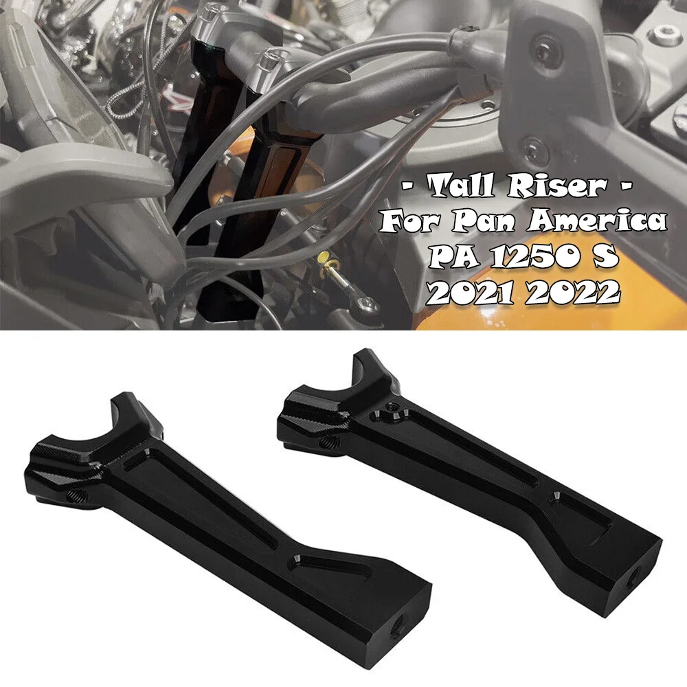 

Pan America 1250 Accessories For Harley Panamerica1250 RA1250S Handlebar Riser Handle Heightened Hand Lebar Clamp PA1250 2022