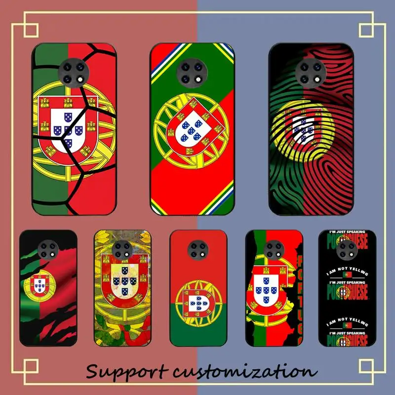 

Portugal Flag Phone Case For Xiaomi Redmi Note 8A 7 5 Note 8pro 8T 9Pro TPU Coque for note 6pro