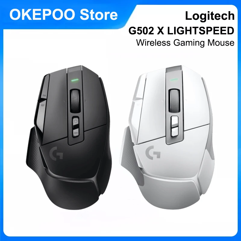 

Беспроводная игровая мышь Logitech G502 X Lightspeed, 13 клавиш, USB C мышь, Bluetooth, 25600 точек/дюйм, для Windows, macOS