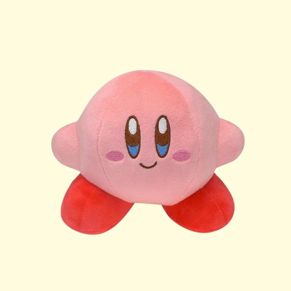 Фото Мягкая плюшевая игрушка Кирби 15 см, милый персонаж игры Nintendo, розовый звездный герой, коллекционный подарок для детей и взрослых №5