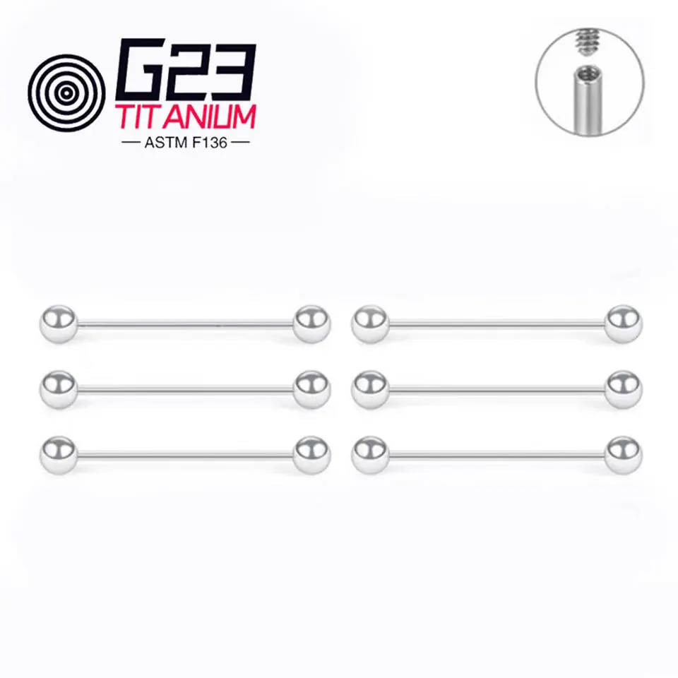 

Длинная Промышленная Штанга G23 ASTM F136 с внутренней резьбой, 5 шт.