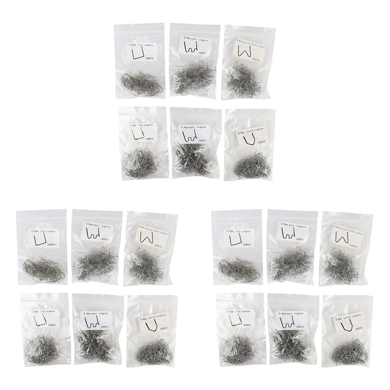 1800 шт. скобы для горячего степлера набор бампера пластиковый степлер с зажимом