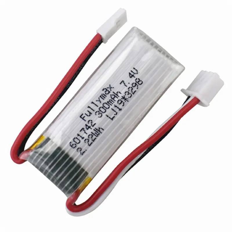 Фото Аккумулятор Li-Ion ABTJ-2X 7.4V 300мАч для радиоуправляемых планеров F959 XK A600 A700 A800 A430 №2