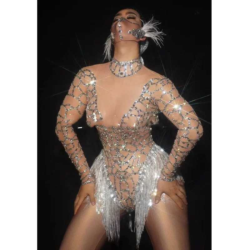 Платье с треснувшими стеклянными бриллиантами искусственный полый сексуальный