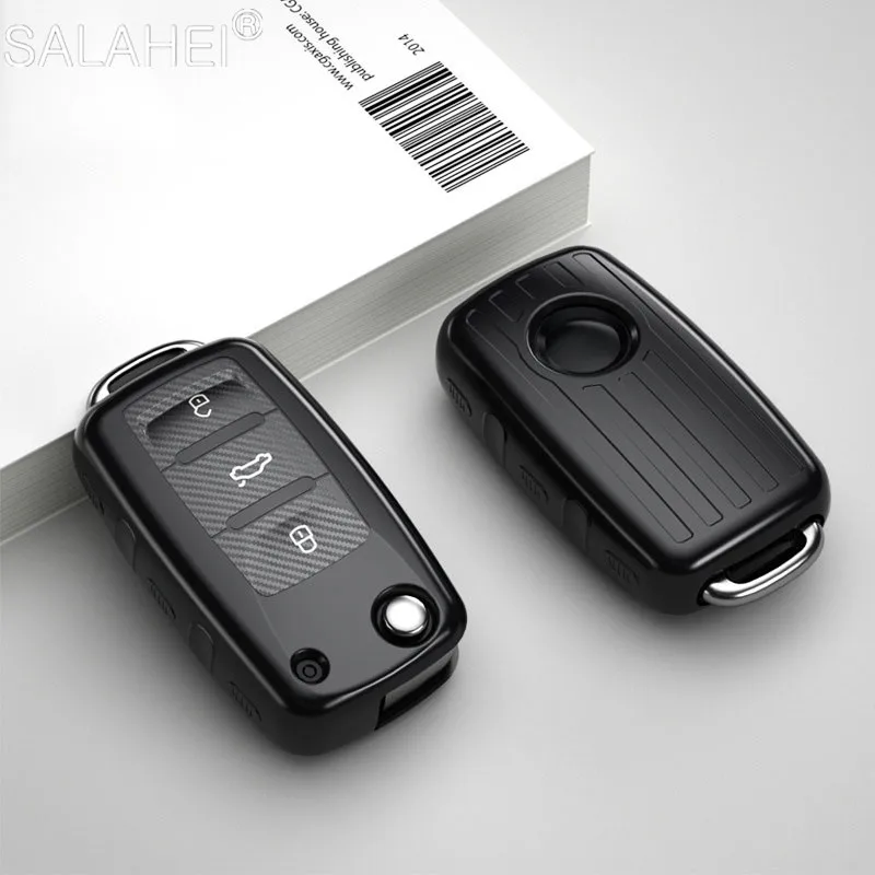 

Мягкий чехол для автомобильного ключа из ТПУ для Volkswagen VW POLO Tiguan Passat B5 B6 B7 Golf EOS Scirocco Jetta MK6 Octavia, аксессуары