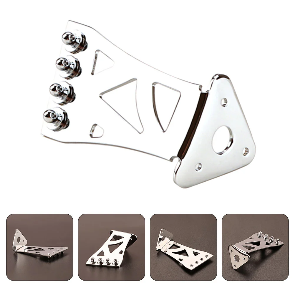 

Pattern Pull Panel Hangers Metal Musical Instrument Accessories Hollow Guitar Tailpieces Banjo Bridge