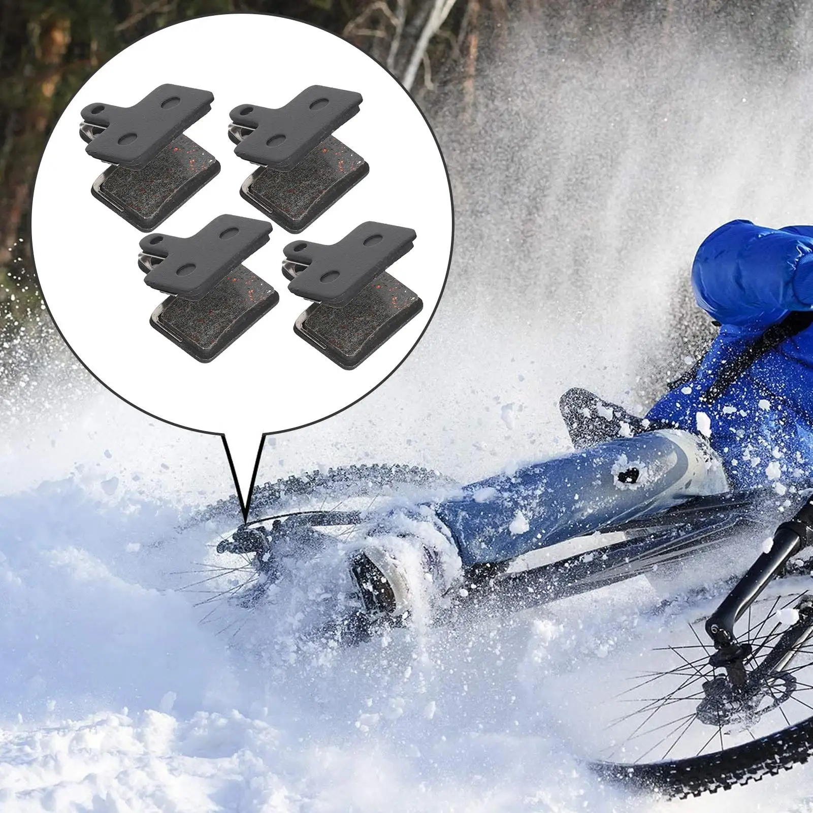 Пластины для дисковых тормозов совместимы с winzip m525 m495 m475 m465 4 пары