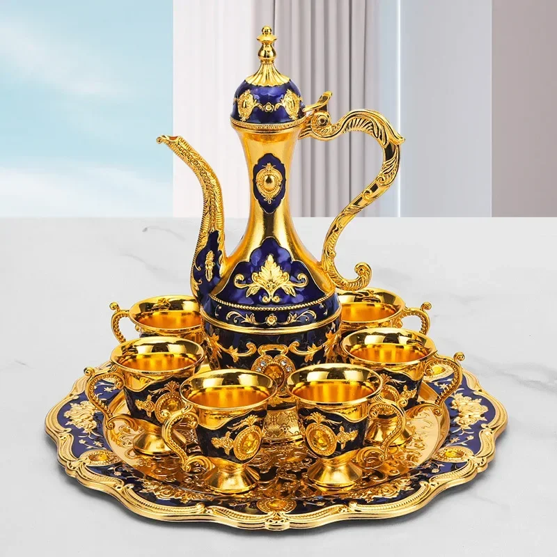 

Винтаж металлический турецкий кофейник