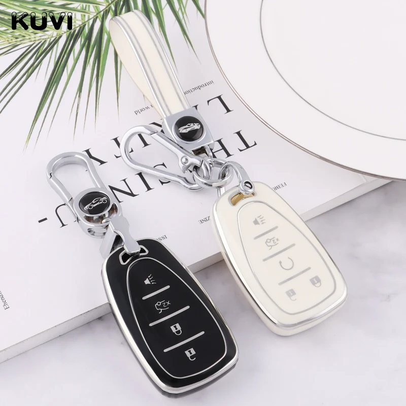 

Новинка ТПУ чехол для автомобильного ключа с дистанционным управлением чехол для Chevrolet Chevy Camaro Cruze Malibu Sonic Volt Tracker Spark Bolt Trax без ключа