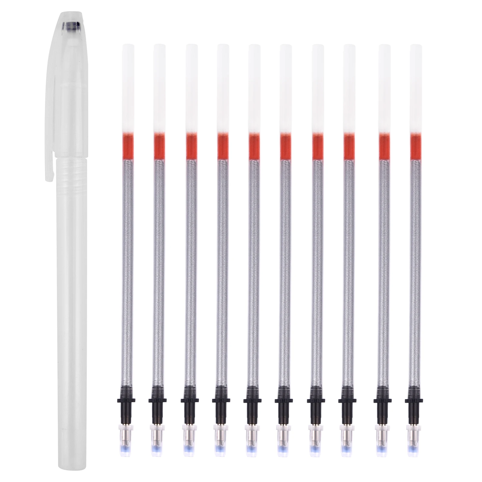 

Многоразовые ручки для маркировки кожи Mercury серебристого цвета