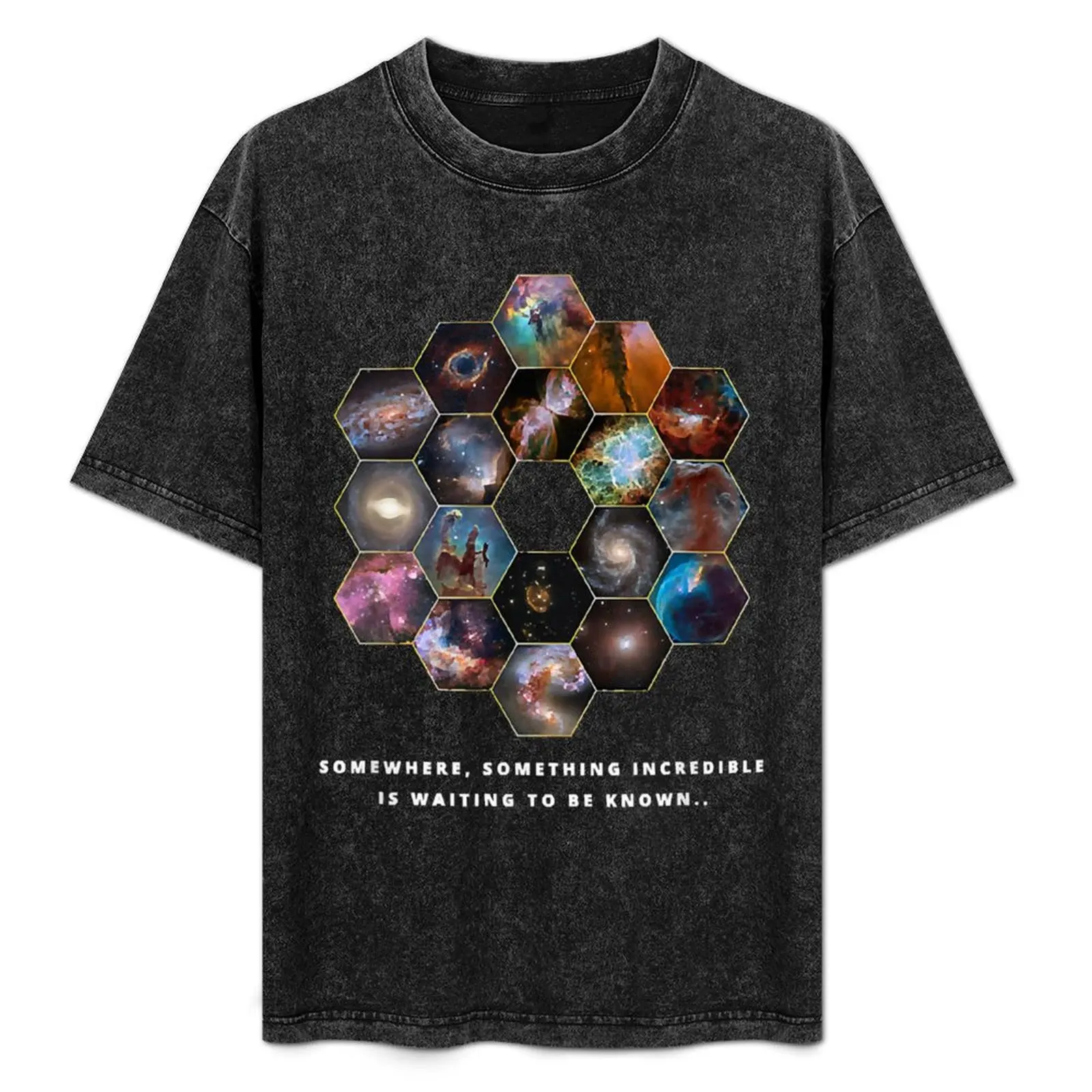 Мужская футболка James Webb Space Telescope хлопок