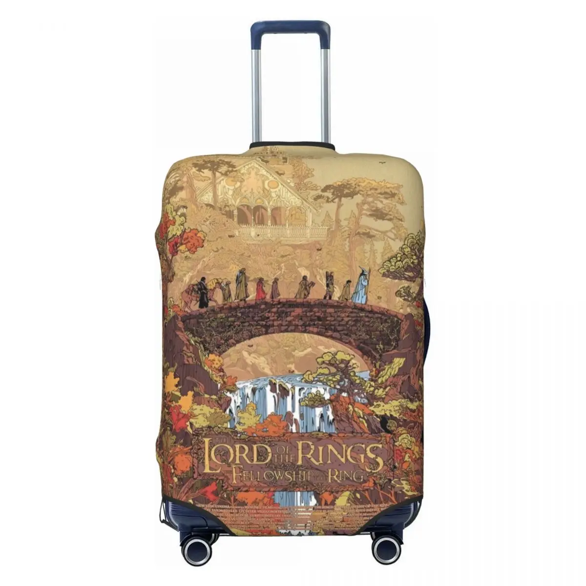 Чехол для чемодана L-Lords Of The R-Rings практичный чемодан полета защита круизной