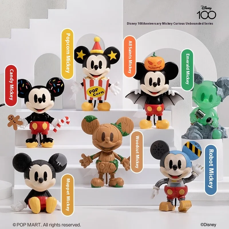 Disney юбилей Микки Мауса любопытный необычный фотобокс милый сюрприз настольное