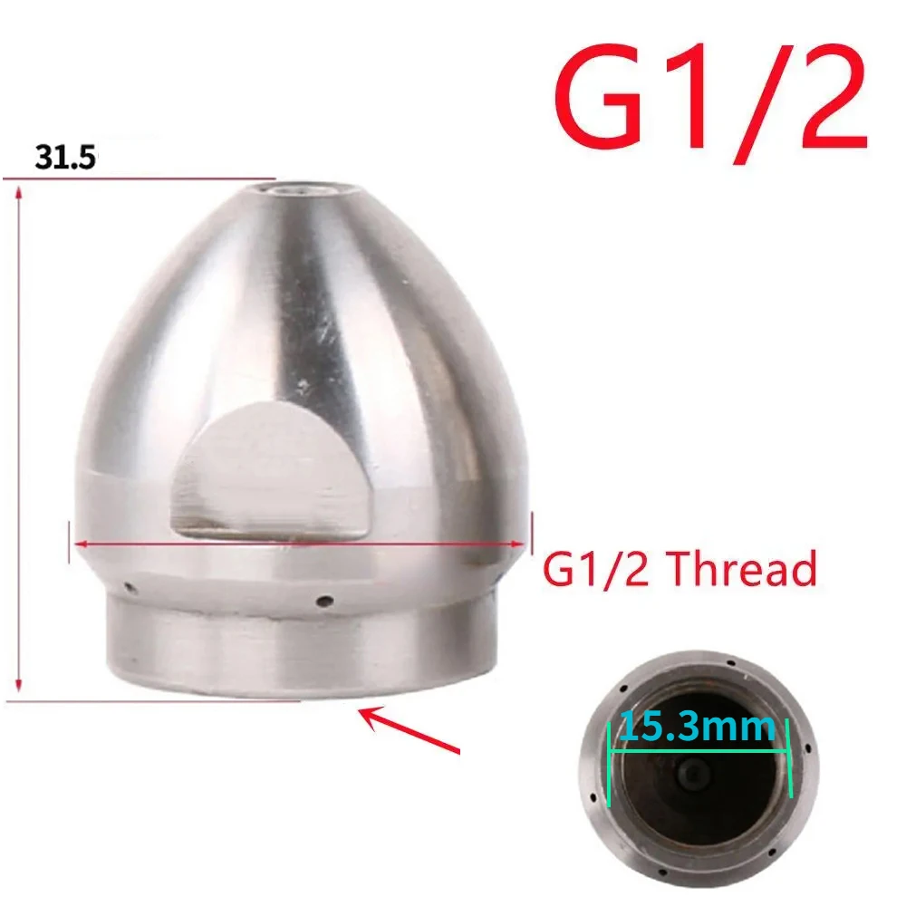 Сопло-распылитель для канализации с внутренней резьбой G3/8 G1/2 40 л/мин