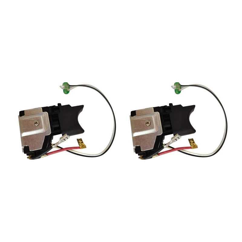 

2X переключатель триггера для Makita 650699-7 6506997 650645-0 6506450 DF330DWE DF030DWE TD090DWE TD090D DF330D DF030D DF330DWLE
