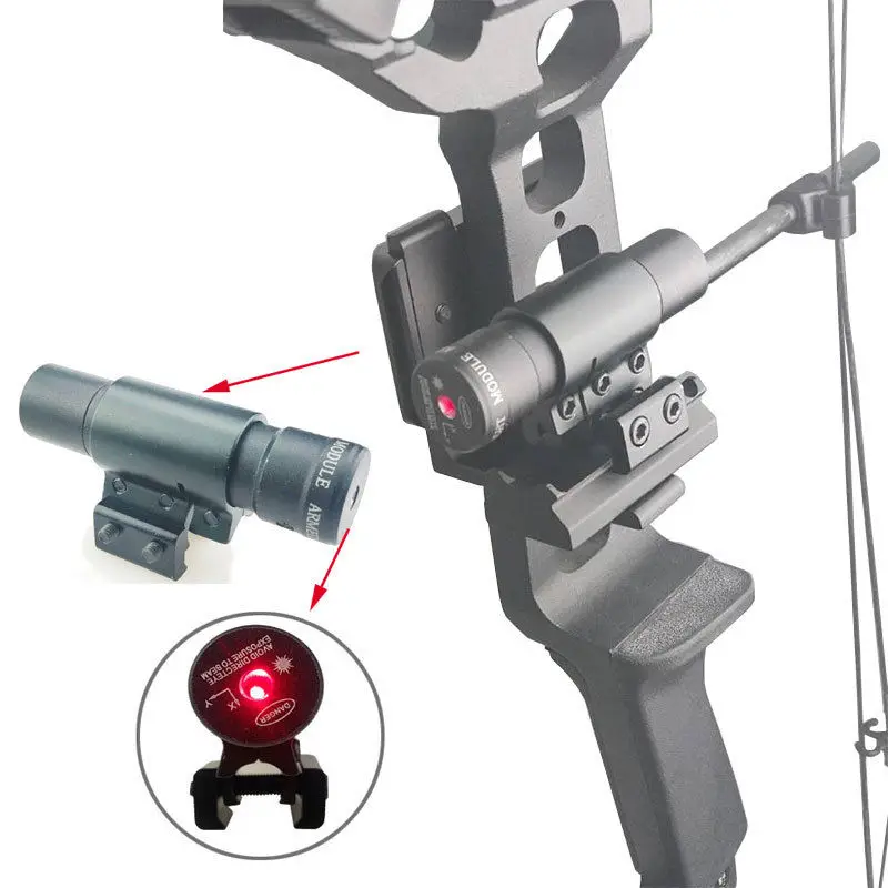 

Archery Red Dot Laser Sight Scope for Compound Recurve Bow Crossbow Slingshot