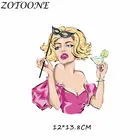 Сексуальная модная аппликация ZOTOONE для девушек, термоклейкие нашивки для одежды, платьев, футболок, нашивка на заказ с сердцем, нашивка для одежды, нашивка со звездами