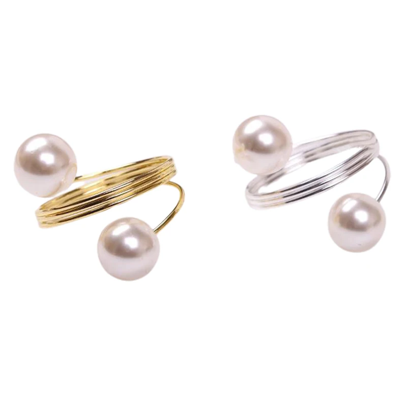 

1PC Wedding Napkin Rings Table Decoration Hollow Out Family Gatherings Everyday Use Napkin Buckle Holder Wholesale