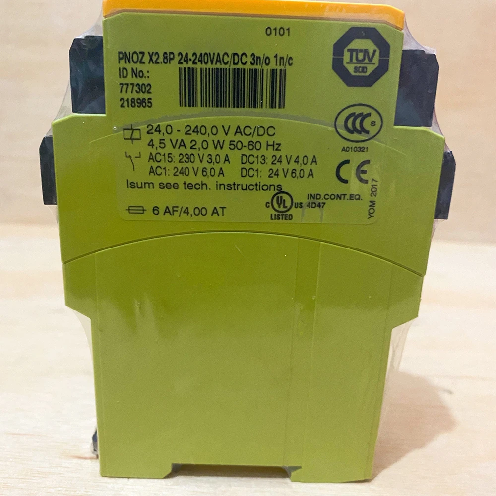 Реле безопасности для Pilz PNOZ X2.8P 24-240VAC/DC 3n/o 1n/c 777302