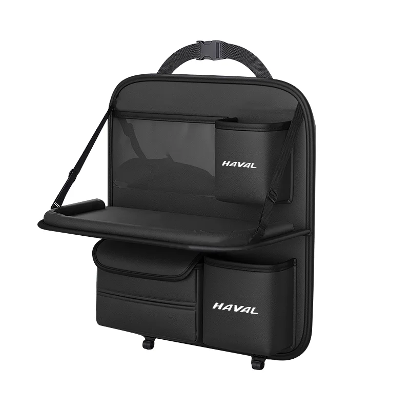 

Органайзер на спинку автомобильного сиденья для Haval Jolion H1 H2 H6 H9 H7 F7X H2S M6 Сумка для хранения на заднем сиденье со складным настольным подносом, держателем для планшета