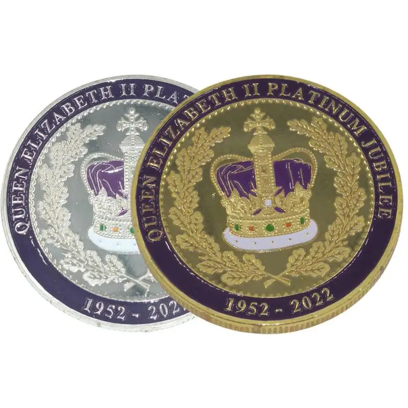 

Commemorative Coin Queen Elizabeth II Memorabilia 1926-2022 Coin Remembrance Party Favors Supplies Commemorative Coin