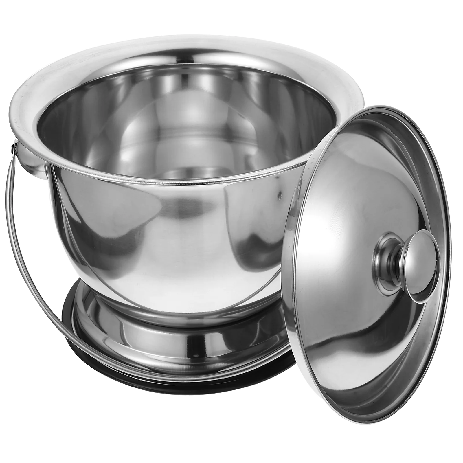 

Urinal Pot Portable Urine Potty Chamber Bucket Pee Spittoon Bottle Bedpan Toilet Urinals Pan Travel Bedside Potsfemalesteel