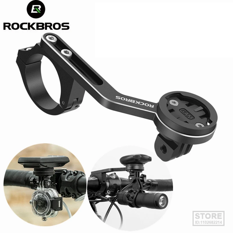 

ROCKBROS Gopro Holder Cycling Computers Mount Gopro Mount Bicycle Handlebar Sports Action Camera Holder iGPSPORT Bryton Holder