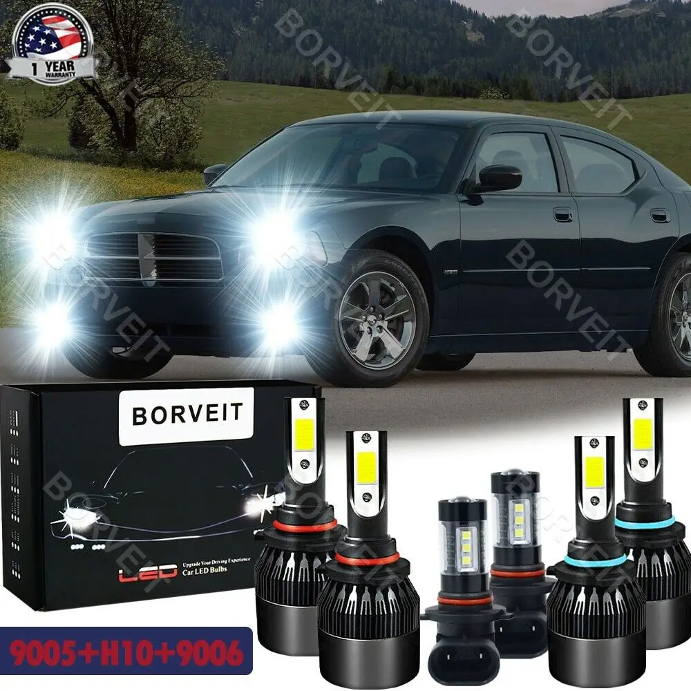 

Светодиодные противотуманные фары для Dodge Charger 6000-2006, 6x2009 K