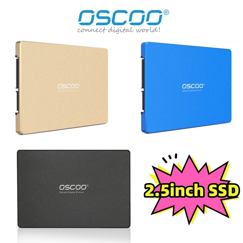 

Твердотельный накопитель OSCOO 2,5 дюйма SATA3 Ssd 1 ТБ, Фабричный твердотельный накопитель, высокоскоростной накопитель для ноутбука, компьютера, Твердотельный накопитель