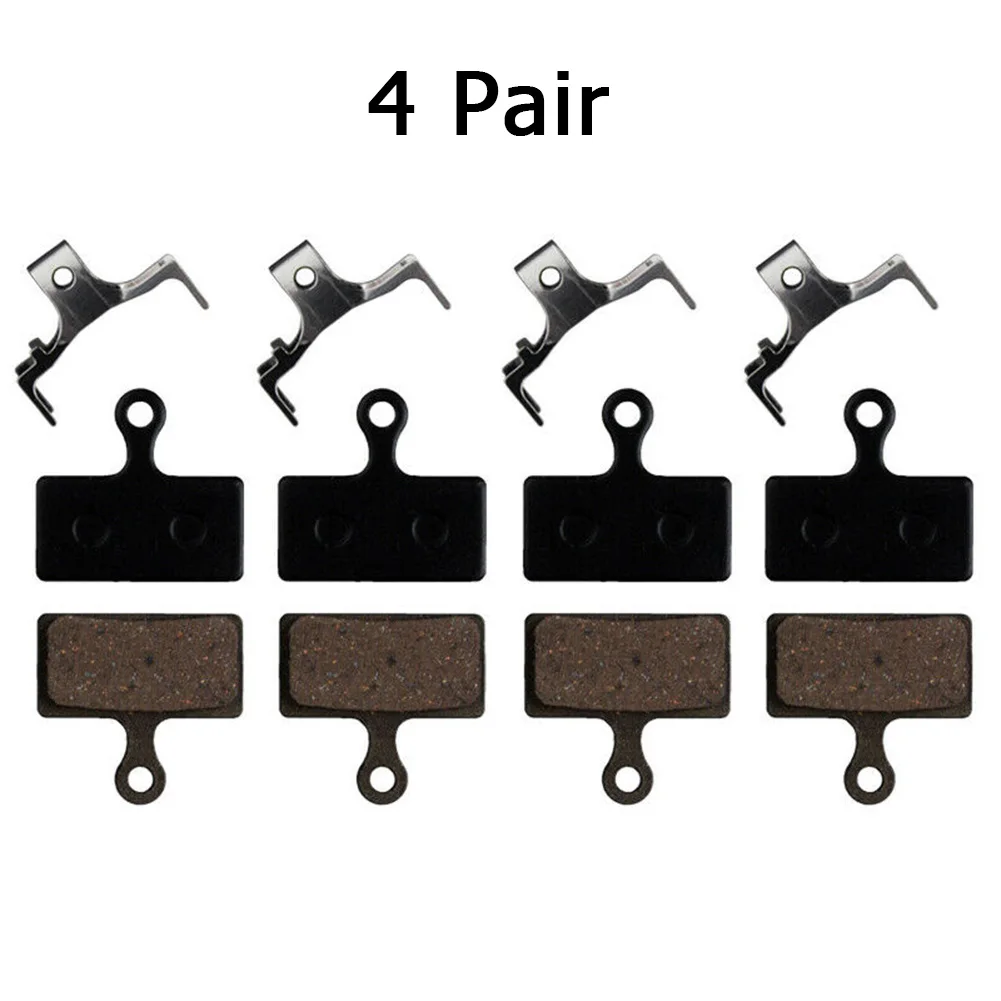 4 Pairs MTB Bicycle Disc Brake Pads Resin Metal For XTR M985 XT M785 SLX M675/666 Deore M615 FSA K-Force/Afterburner DB-XC-9000