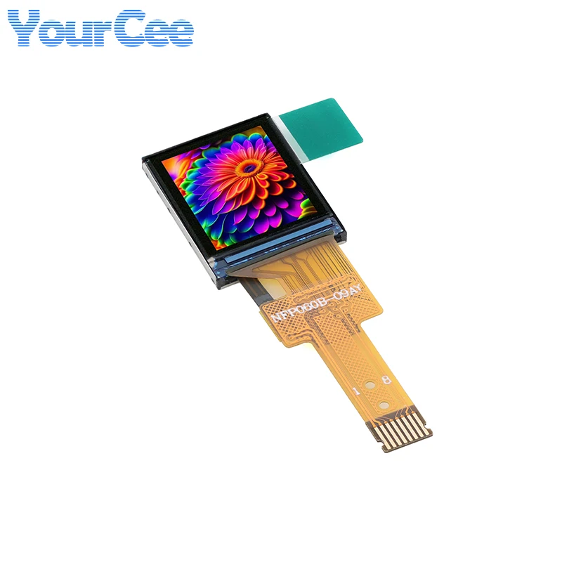 Фото TFT-дисплей HD IPS LCD, цветной экран без корпуса, драйвер ST7735, последовательный порт, 0.42 дюйма 96*54, 0.6 дюйма 128*150 №4