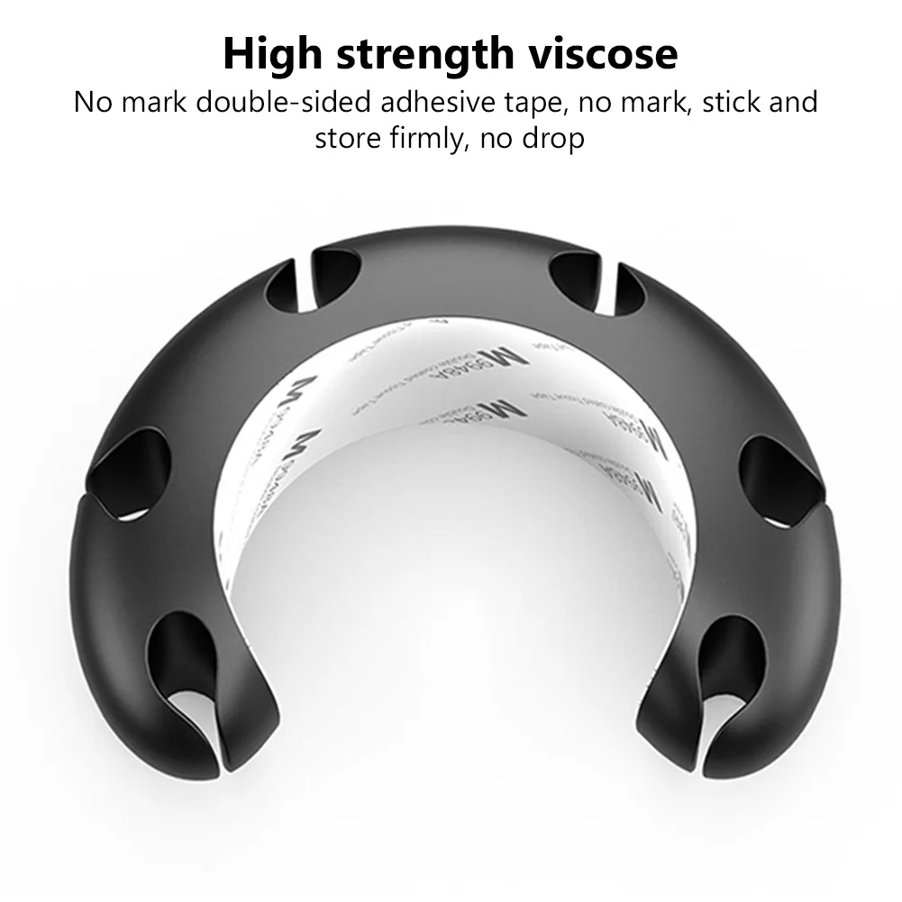 Органайзер для кабеля с 7 отверстиями протектор намотка настольный шнур клипсы