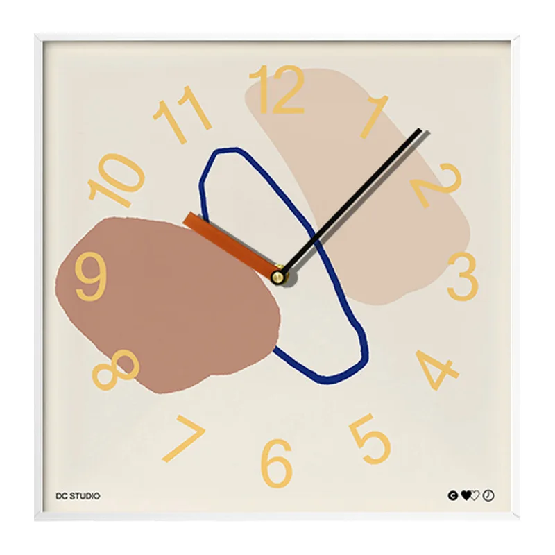 

Wall Clock Clock Nordic Style Home Living Room Decor Creative Bedroom Silent Clocks Wall Clocks Dining Room Decor