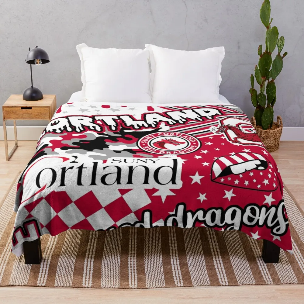 

Cortland lance cobertor anti-pilling flanela cobertores térmicos para viagens