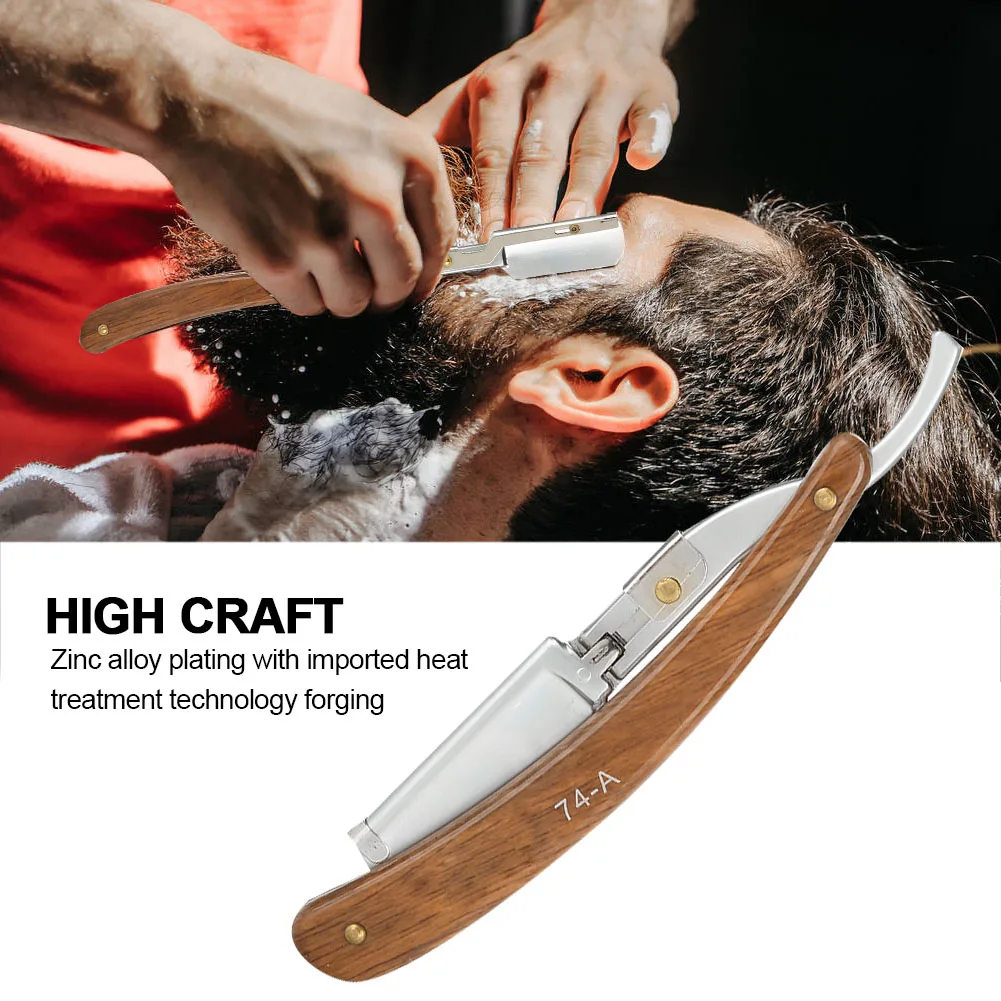 

Classic Straight Razor Beard Shaver Haircut Face Hair Shaving Tool