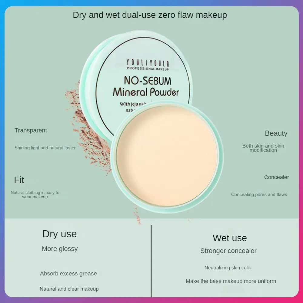 

Brighten And Set Makeup Misty Powder Lightweight Maquillage Powder Beauty Makeup Brightening Skin Tone Net Content 10g Delicate