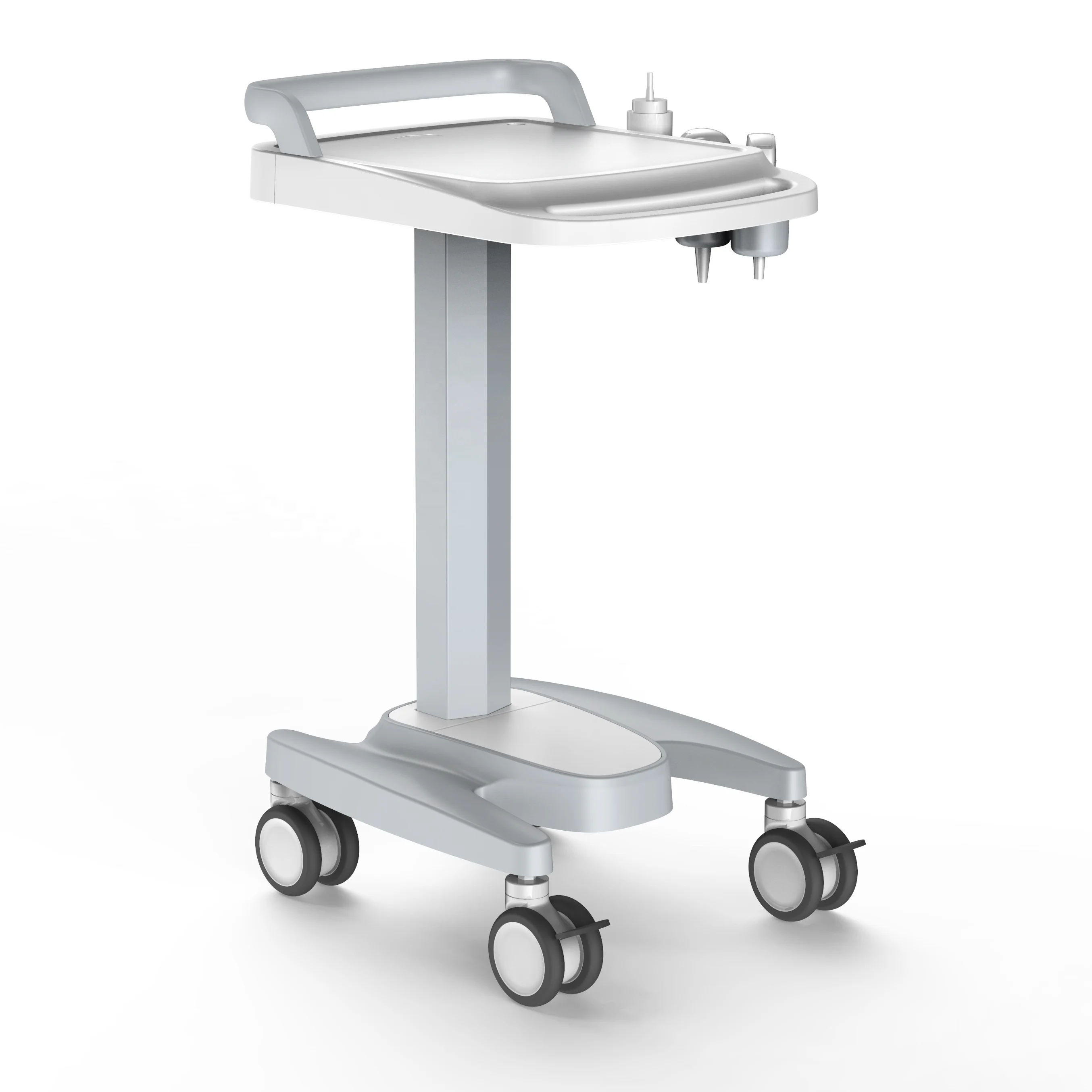 

Moveable Aluminium Alloy Hospital Trolley with 4'' Castors Ultrasound Trolley for Hospital Use