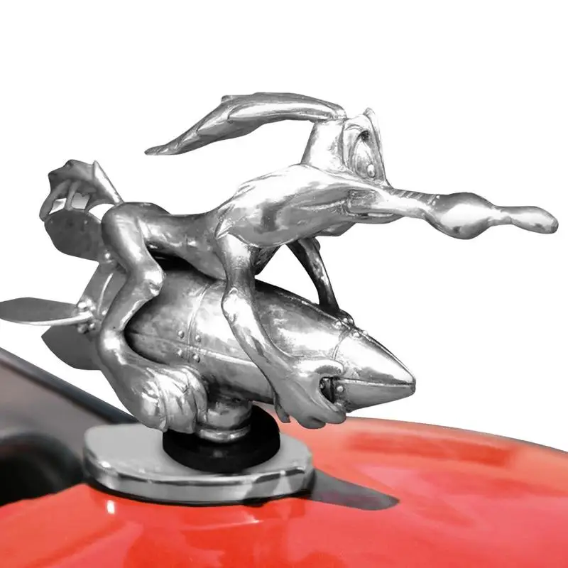 

3D Metal Nymph Wing Goddess FOR Wile E Coyote Anime Car Hood Ornament For Car Exterior Styling Accessories For Car Styling
