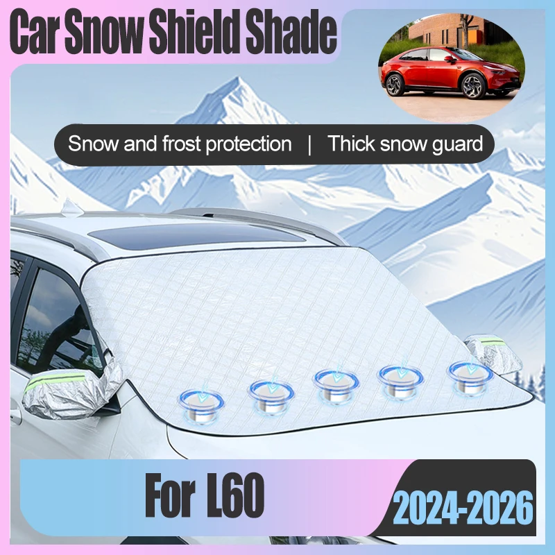 Для Nio In Onvo L60 2024 2025 2026 автомобильное лобовое стекло защита от солнца дождя пыли