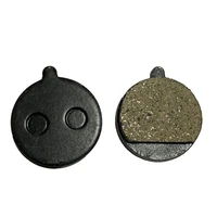 1 pairs resincopper base disc brake pads for 10 inch electric scooter bicycle low noise short break in period high quality