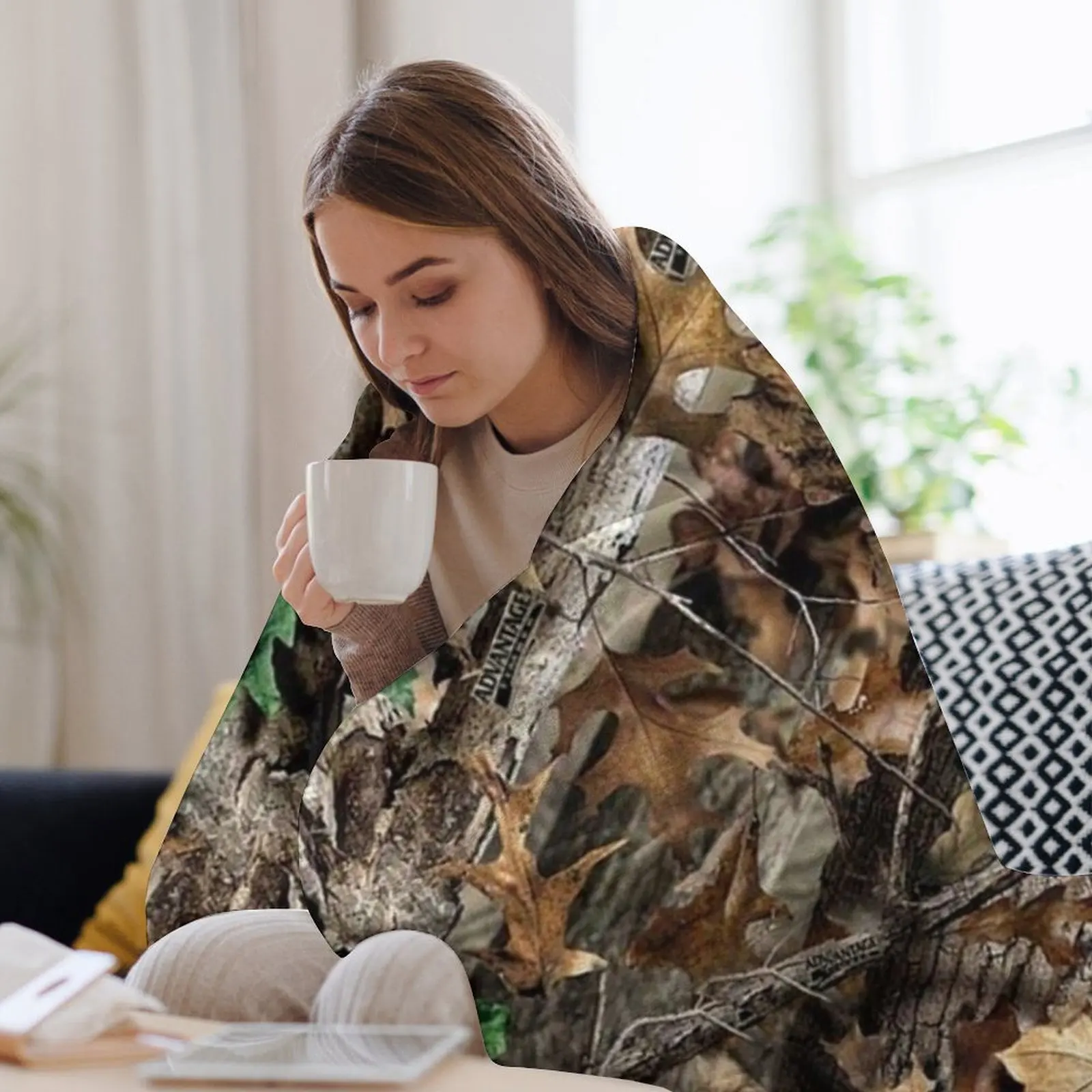 Одеяло Real Tree 2 декоративное плюшевое фланелевое одеяло для детских одеял